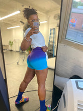 Load image into Gallery viewer, Blue Ombré Shorts