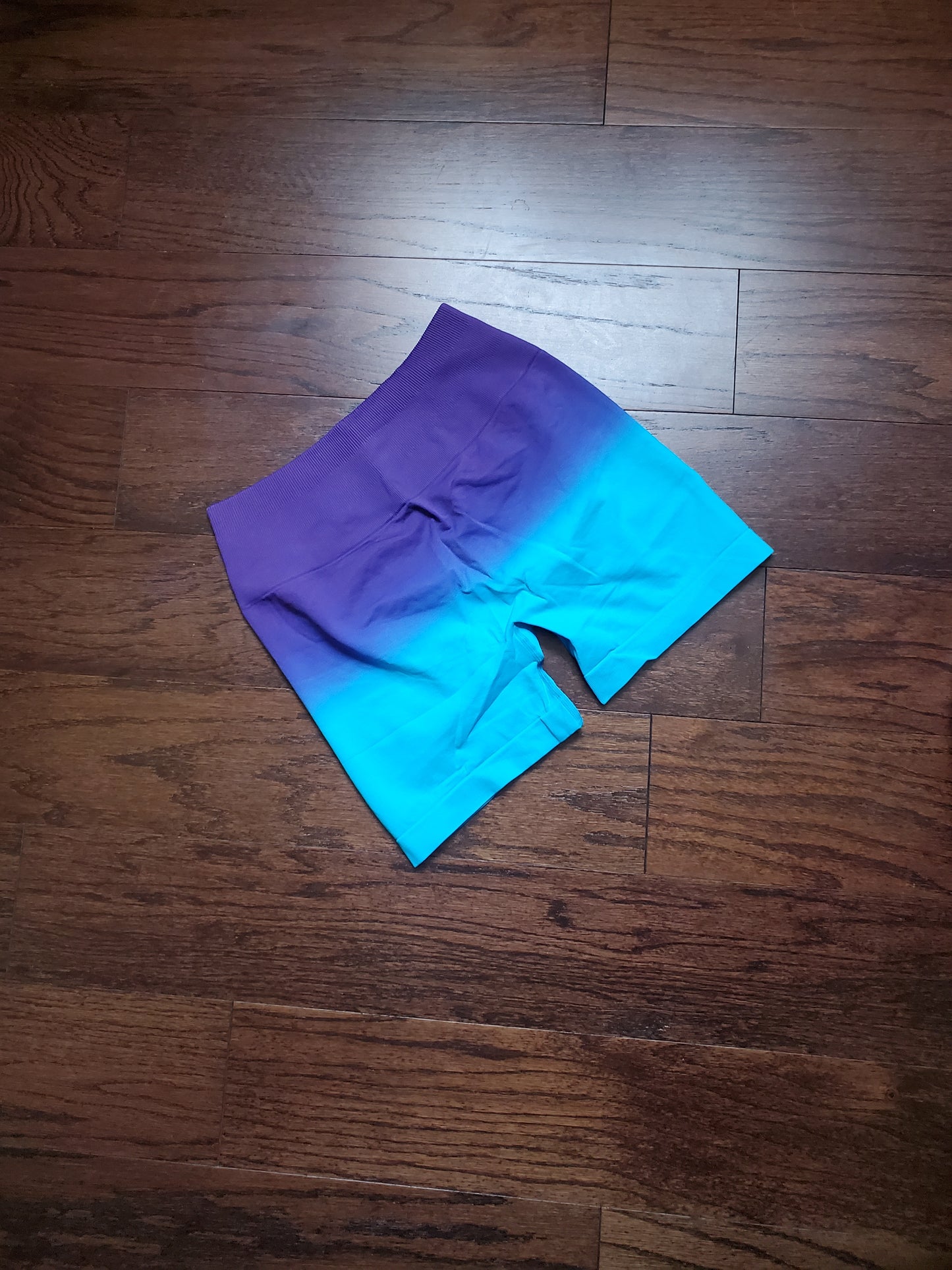Blue Ombré Shorts