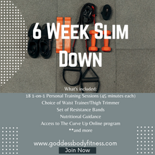 Load image into Gallery viewer, 6 Week Slim Down Package (18 Personal Training Sessions)